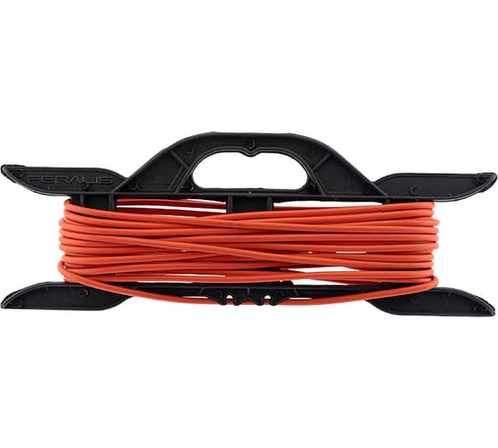 Изображение товара Удлинитель на рамке PROconnect ПВС 2х0.75, 10 м, без заземления, 6 А, 1300 Вт, IP20, оранжевый Россия 11-7111