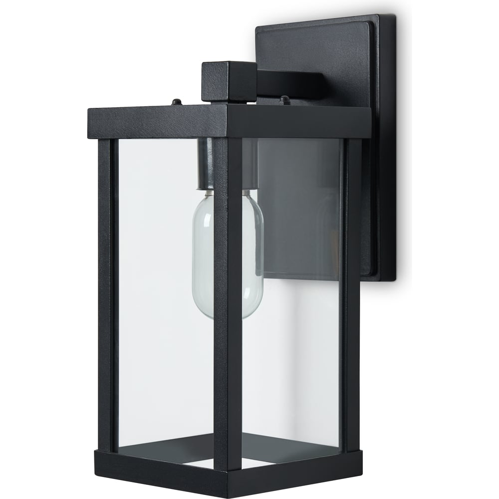 Изображение товара Настенный светильник VOLTEGA Domi E27 IP44 черный современный архитектурный стиль