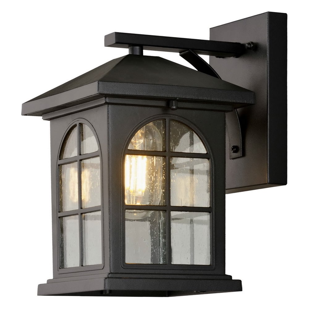 Изображение товара Настенный светильник VOLTEGA Domi 1хE27 черный IP44 для наружного и внутреннего освещения