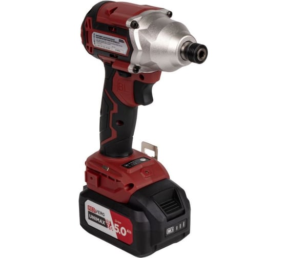 Изображение товара Винтоверт аккумуляторный ударный бесщеточный REDVERG RD-IDR18BLK/U 00006686448