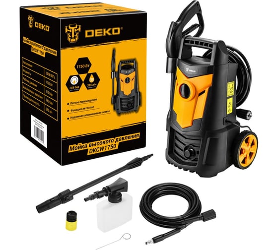 Изображение товара Мойка высокого давления DEKO DKCW1750 084-2042