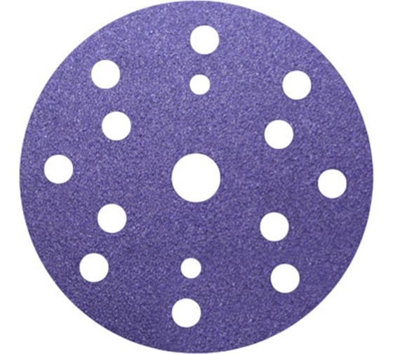 Изображение товара Шлифовальный круг матирующий CERAMAX ZEON 150 мм, 15 отверстий, P240, 2 шт 1CRX1487