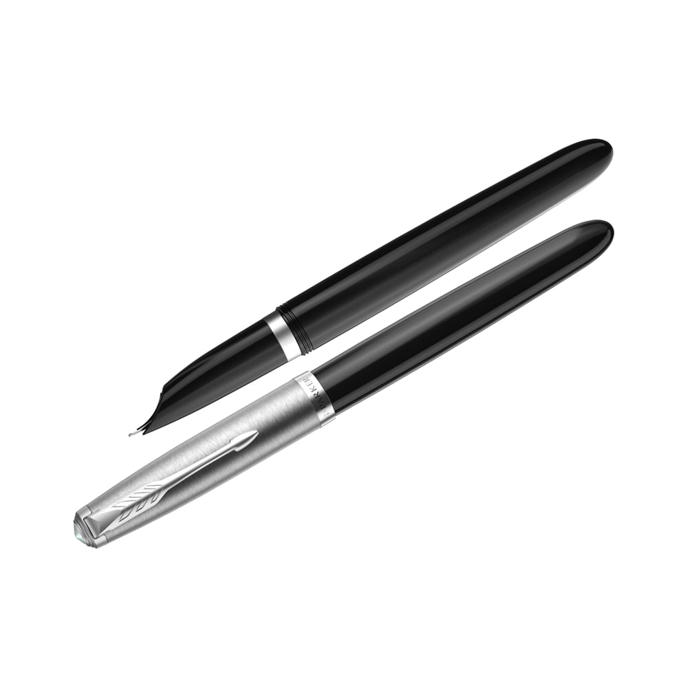 Перьевая ручка Parker origin silver m ручка перьевая