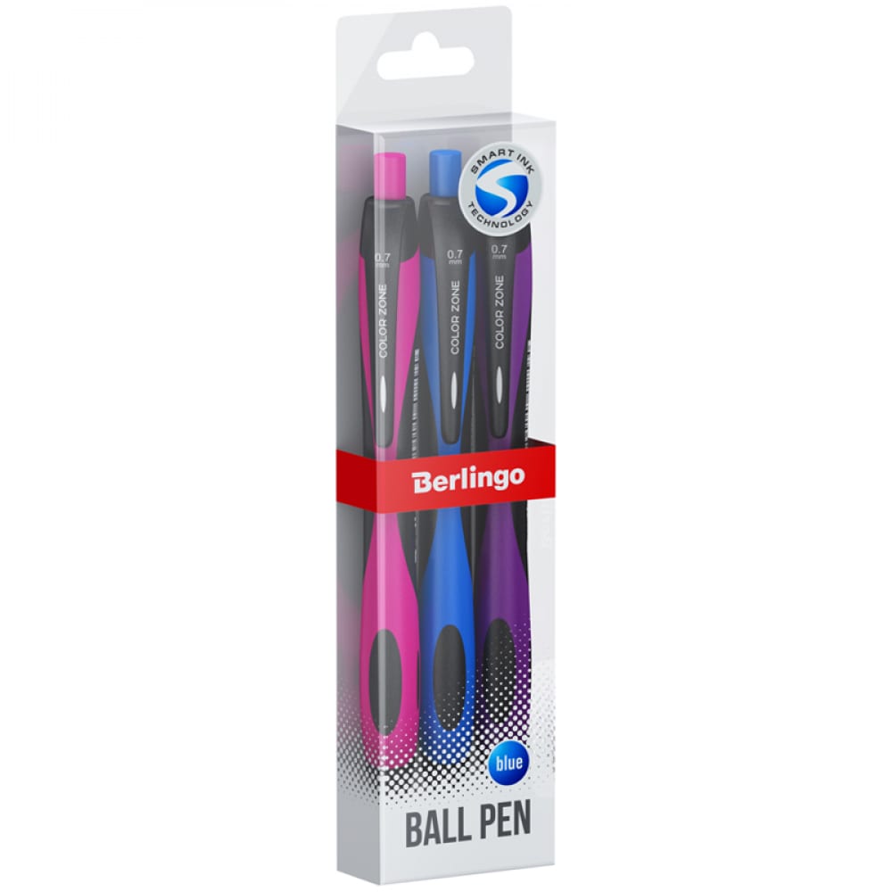 Автоматическая шариковая ручка Berlingo ручка шариковая brauberg m 500 pastel синяя 50 шт 0 35 мм 880394