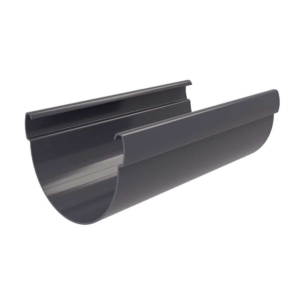 Изображение товара Желоб Grand Line Дизайн 135 ПВХ 3 м графит RAL 7024