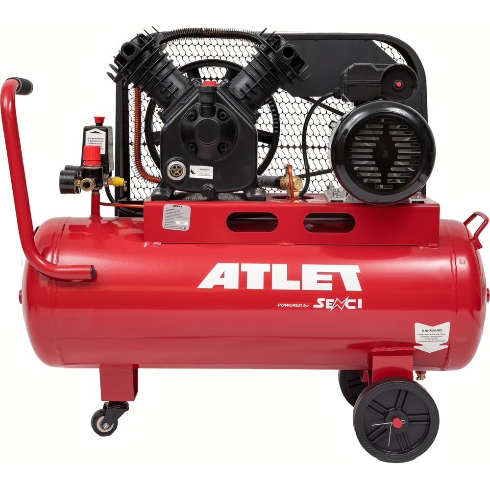 Изображение товара Поршневой масляный компрессор ATLET 50 л 10 бар 250 л/мин SC-PB50L