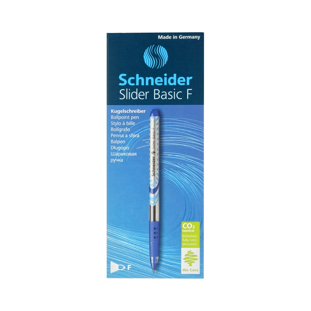 Шариковая ручка Schneider одноразовая ручка роллер schneider