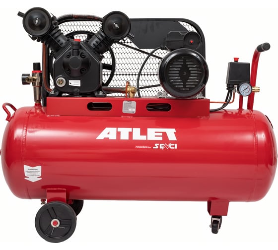 Изображение товара Поршневой масляный компрессор ATLET (100 л, 10 бар, 300 л/мин) SC270-100L-3