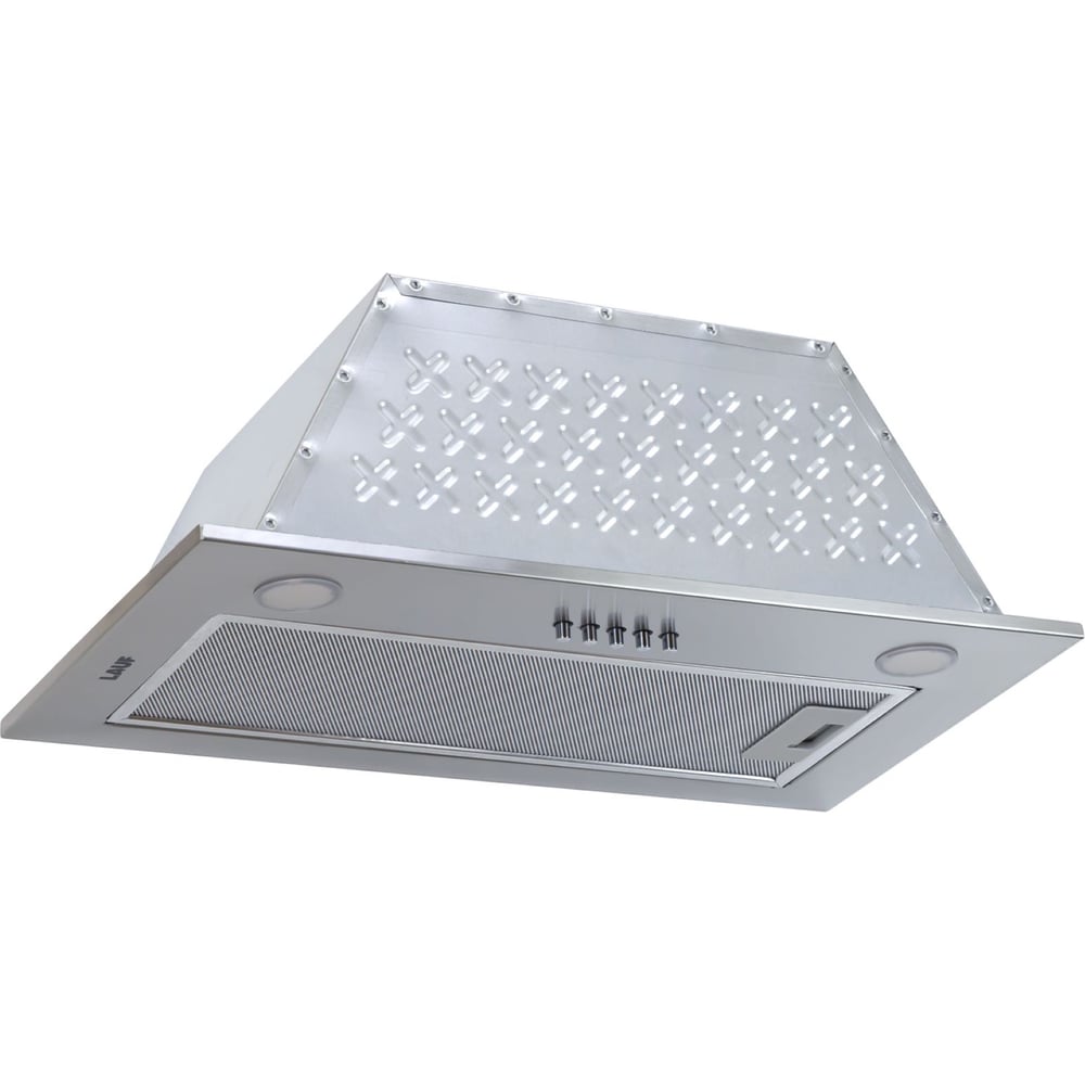 Изображение товара Кухонная встроенная вытяжка LAUF MARS 600 INOX 60 см производительность 650 м3/ч тихая