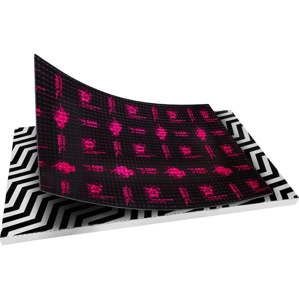 Изображение товара Виброизоляция SGM Premium Prime Air 2, упаковка 5 листов