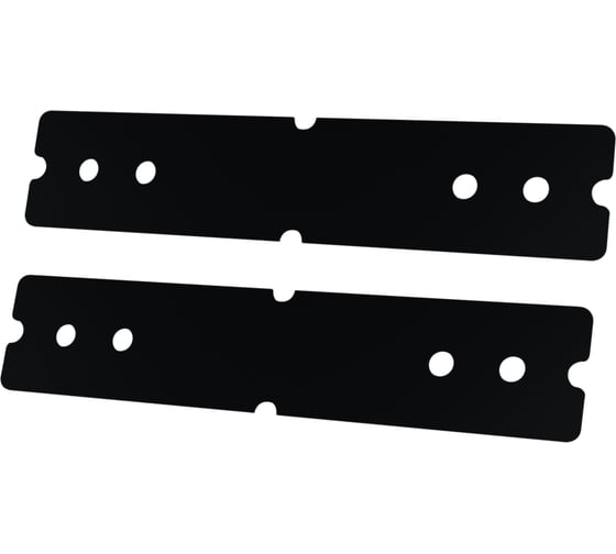 Изображение товара Шумоизоляционная подложка под номерной знак SGM 49х10 см, 2шт. Подкладка под номер автомобиля SGM.CAR.PLATE
