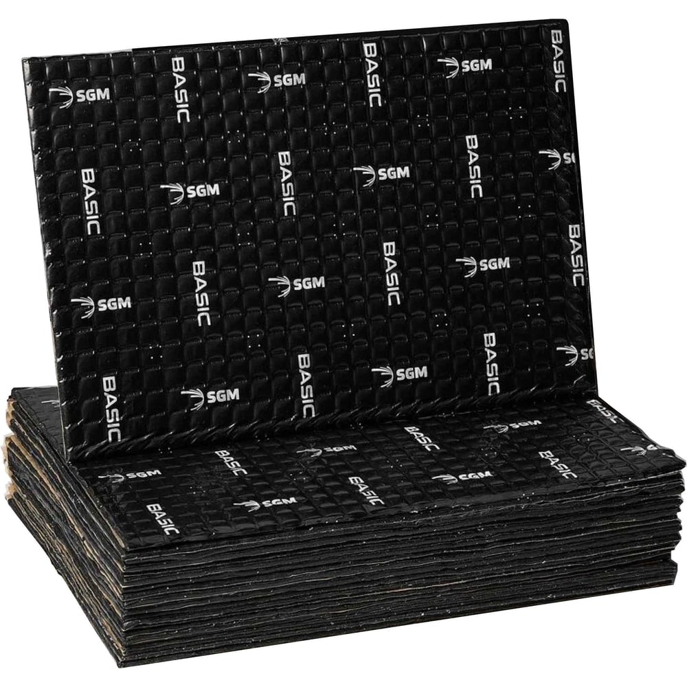 Изображение товара Виброизоляция SGM 2 мм для автомобилей, 20 листов