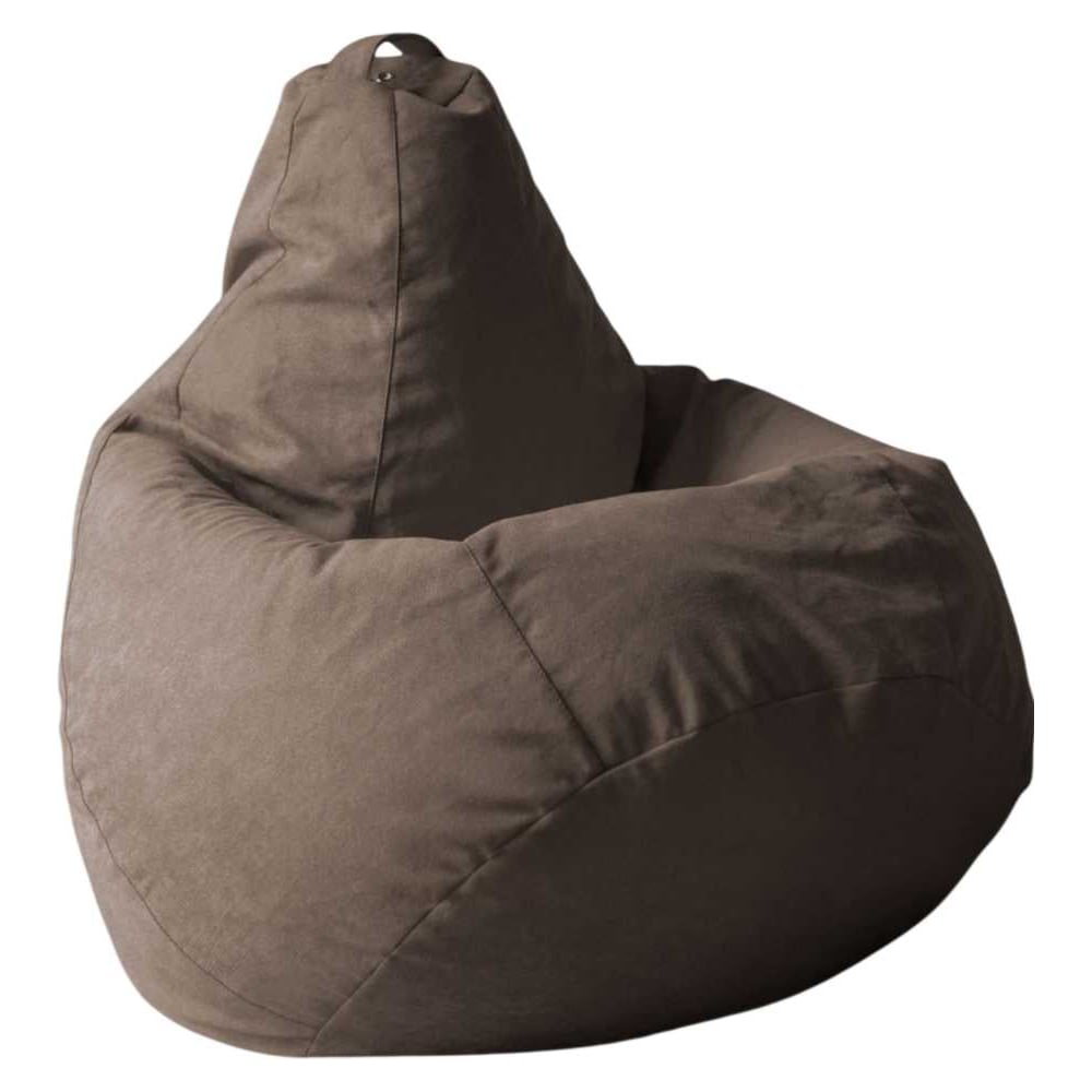 Изображение товара Кресло-мешок DreamBag бежевый велюр 2XL комфортное кресло для отдыха