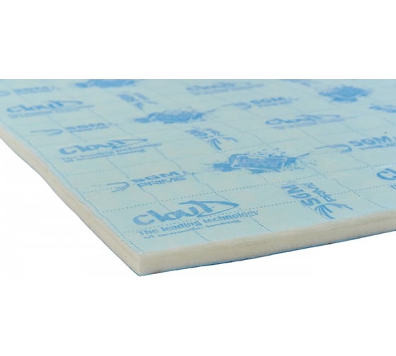 Изображение товара Шумоизоляция SGM Cloud акустический поролон самоклеящийся, профессиональная линейка, 1 лист SGM.CLOUD.1