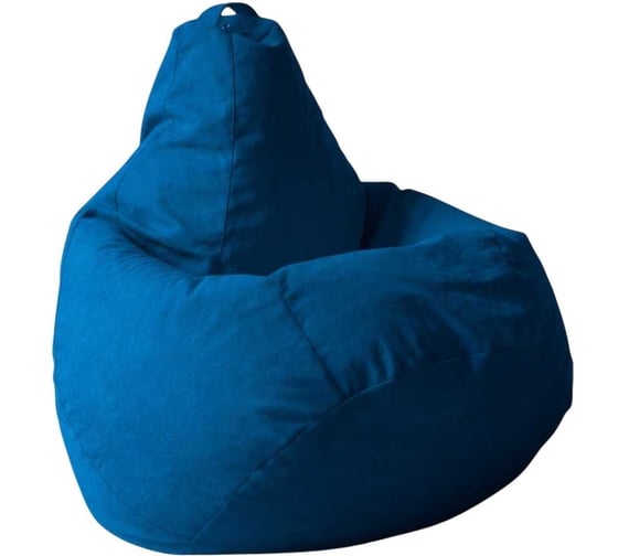 Изображение товара Кресло-мешок DreamBag цвет синий Велюр 4XL 5023431