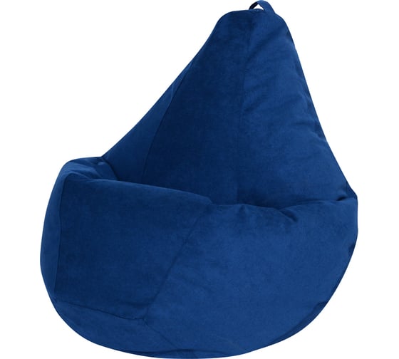 Изображение товара Кресло-мешок DreamBag цвет синий Велюр 3XL 5023421