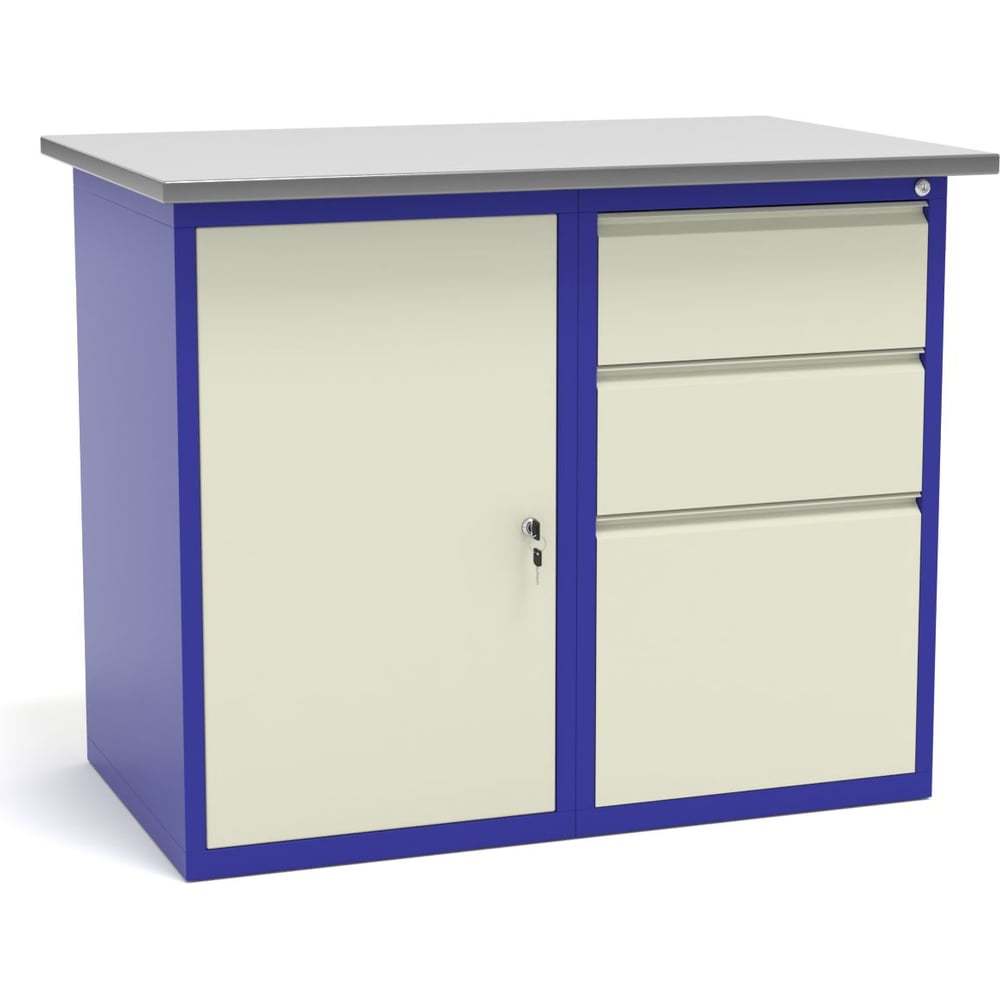 Изображение товара Верстак слесарный металлический Святогор СВ-2Т.01.03.11 профессиональный