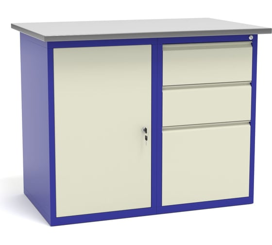 Изображение товара Верстак слесарный металлический Святогор СВ-2Т.01.03.11