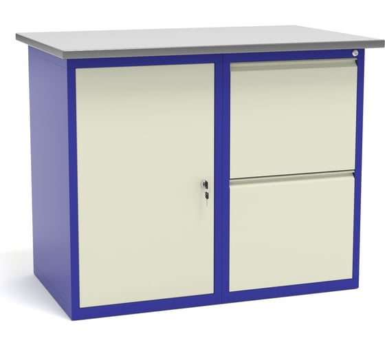 Изображение товара Верстак слесарный металлический Святогор СВ-2Т.01.02.11