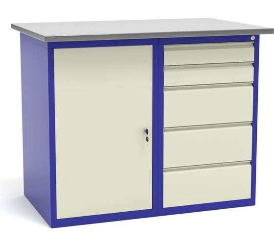 Изображение товара Верстак слесарный металлический Святогор СВ-2Т.01.05.11