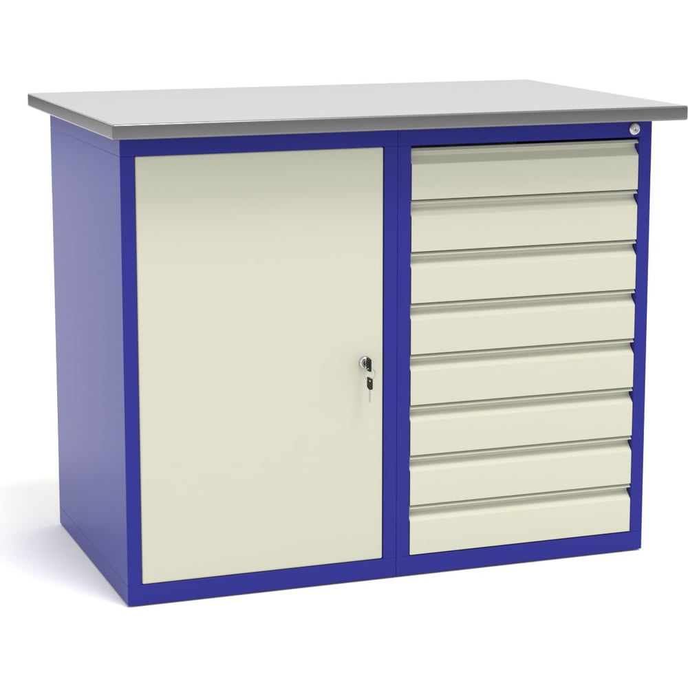 Изображение товара Верстак слесарный металлический Святогор СВ-2Т.01.08.11