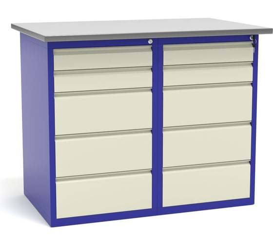 Изображение товара Верстак слесарный металлический Святогор СВ-2Т.05.05.11