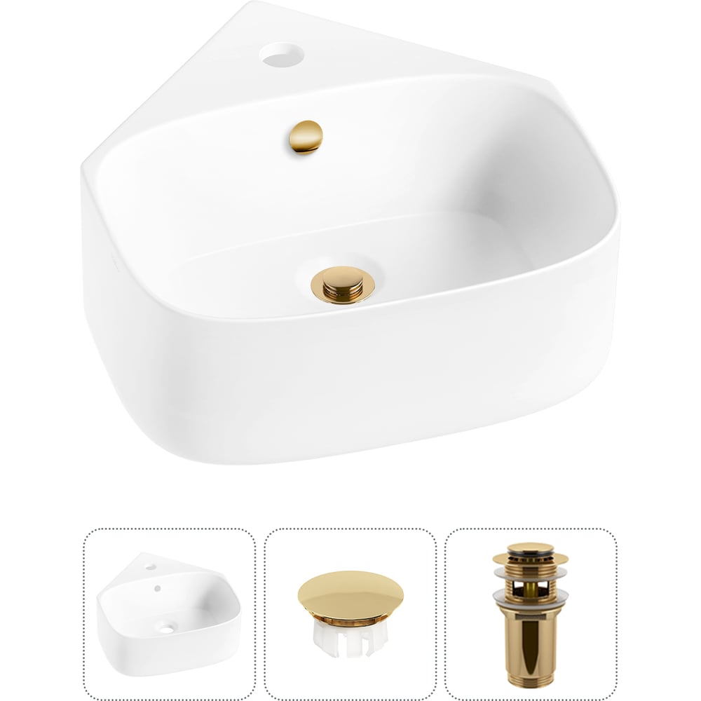 Изображение товара Мини-раковина для ванной комнаты и туалета Wellsee WC Area 3 в 1 белый матовый