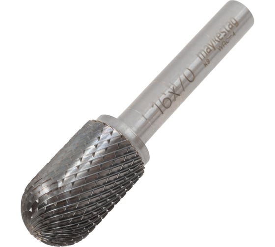 Изображение товара Бор-фреза ALPEN цилиндрическая вальцовая твердый сплав WRC 4 S8 16x70 мм 77940811610