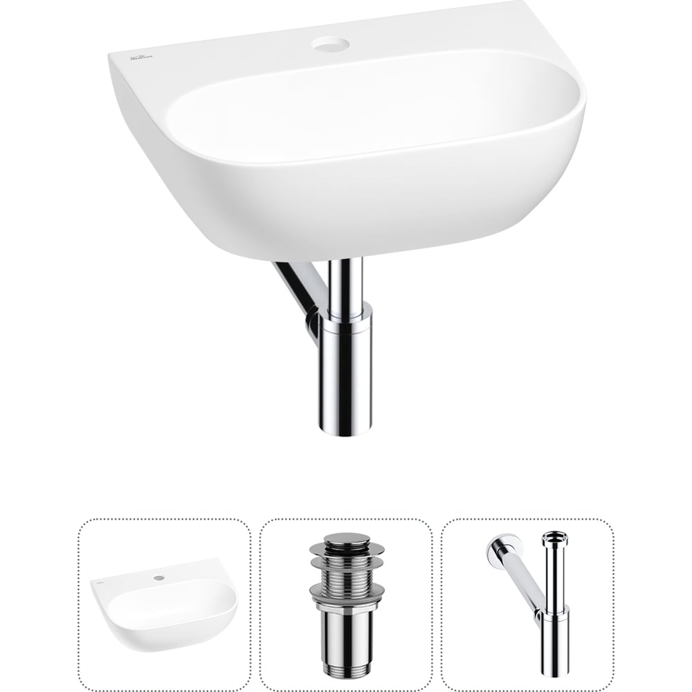 Изображение товара Мини-раковина Wellsee WC Area 20212189R для ванной комнаты и туалета