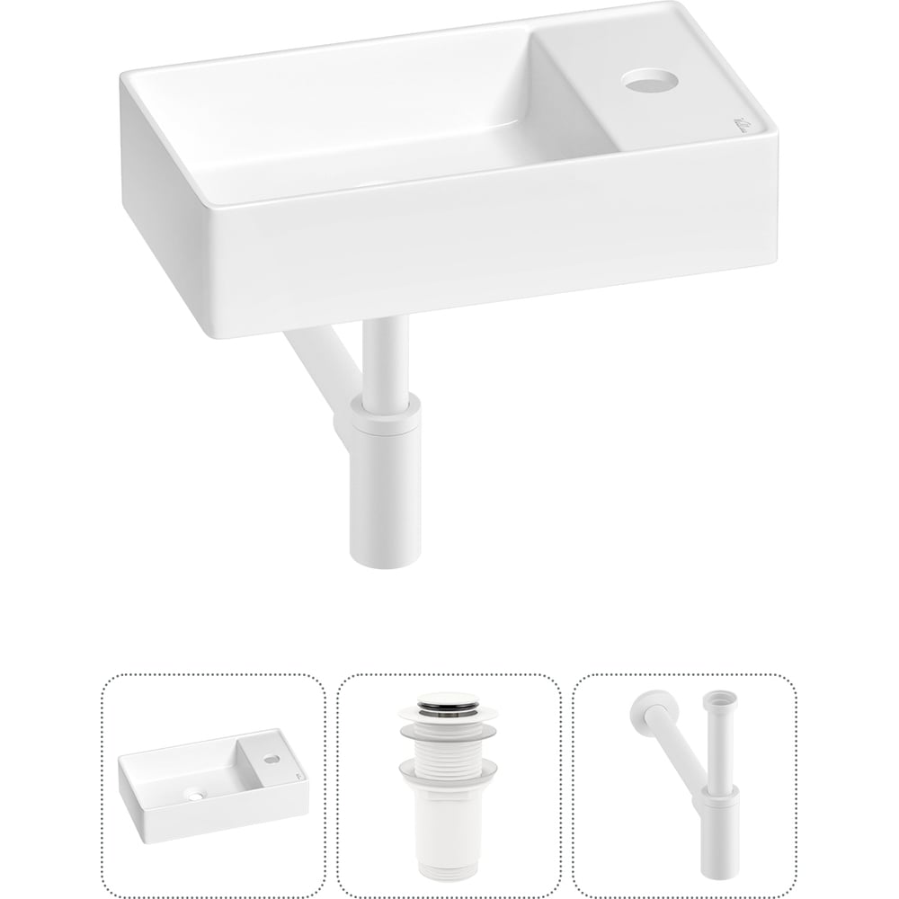 Изображение товара Мини-раковина для ванной комнаты или туалета Wellsee WC Area 3 в 1