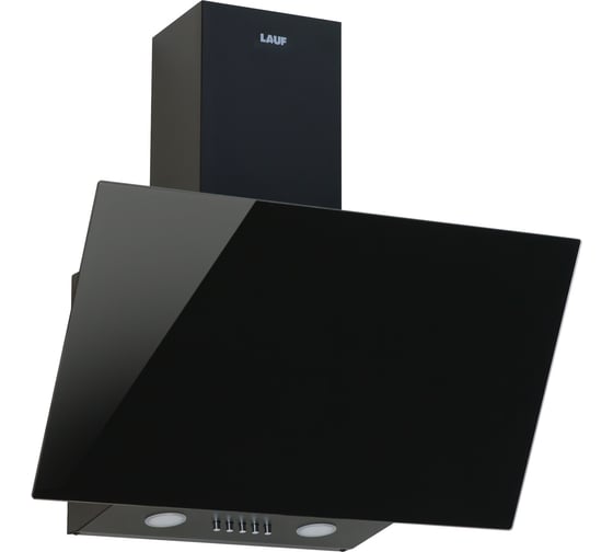 Изображение товара Кухонная наклонная вытяжка LAUF MIRA 500 BLACK/50 см/производительность 650м3/ч, низкий уровень шума. 6148