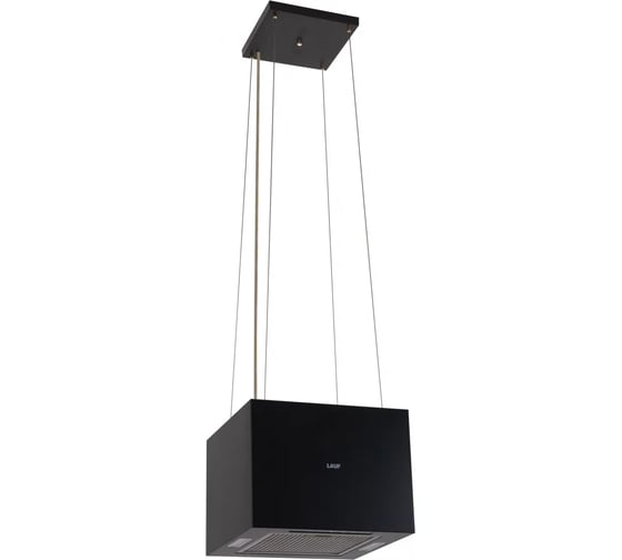 Изображение товара Кухонная островная вытяжка LAUF ORION 400 ISLAND BLACK/50 см/производительность 1030м3/ч, низкий уровень шума. 6231