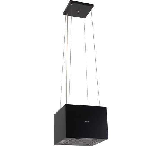 Изображение товара Кухонная островная вытяжка LAUF ORION 400 ISLAND BLACK/50 см/производительность 1030м3/ч, низкий уровень шума. 6231