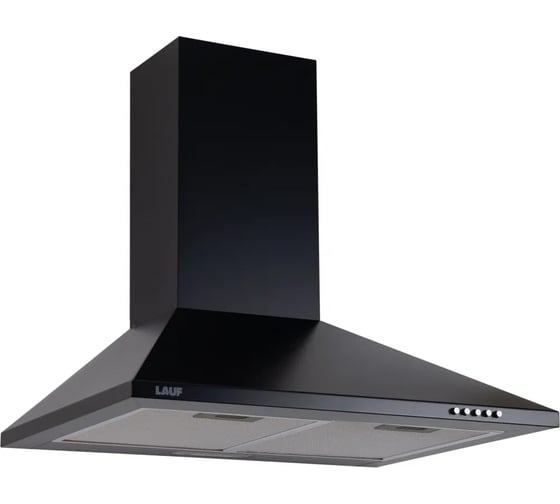 Изображение товара Кухонная вытяжка LAUF ATLAS 600 BLACK/60 см/производительность 800м3/ч, низкий уровень шума. 6221