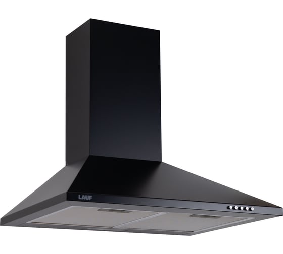 Изображение товара Кухонная вытяжка LAUF ATLAS 600 BLACK/60 см/производительность 800м3/ч, низкий уровень шума. 6221
