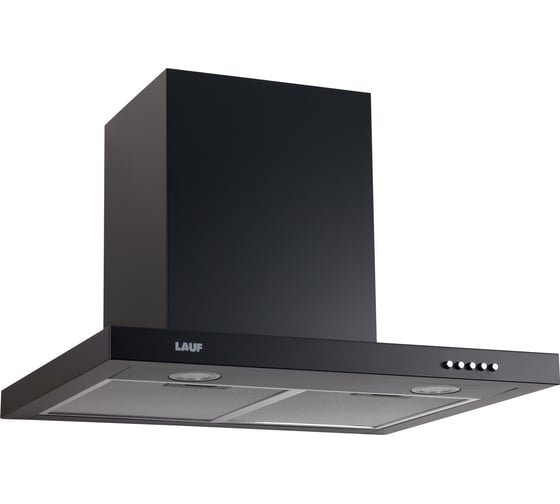 Изображение товара Кухонная вытяжка LAUF LYRA 600 BLACK/60 см/производительность 800м3/ч, низкий уровень шума. 6223