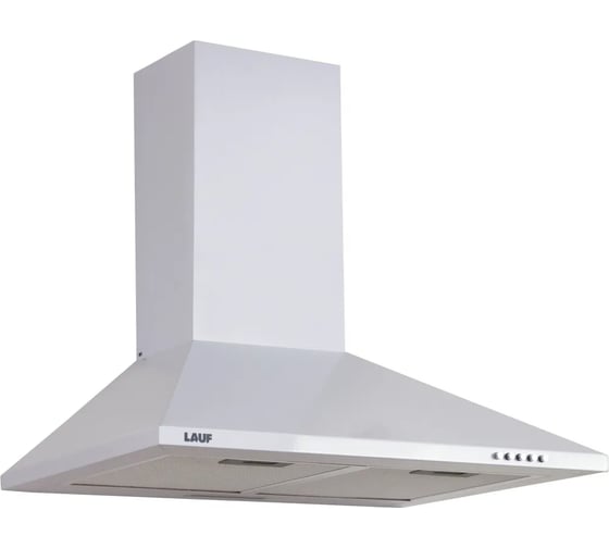 Изображение товара Кухонная вытяжка LAUF ATLAS 600 WHITE/60 см/производительность 800м3/ч, низкий уровень шума. 6220