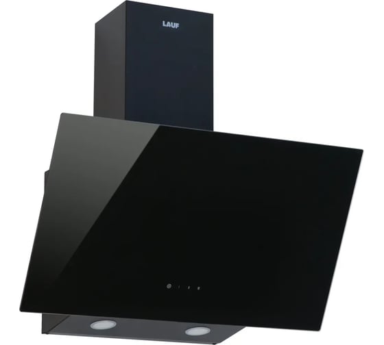 Изображение товара Кухонная наклонная вытяжка LAUF SIRIUS 600 BLACK/60 см/производительность 650м3/ч, низкий уровень шума. 6152