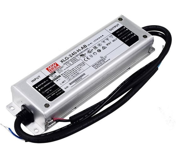 Изображение товара Блок питания Mean Well XLG-240-H-AB AC-DC 239.6Вт Т03490099