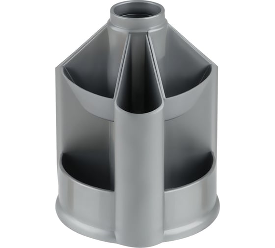 Изображение товара Настольная подставка Стамм Mini Desk вращающаяся, серый металлик ОР72