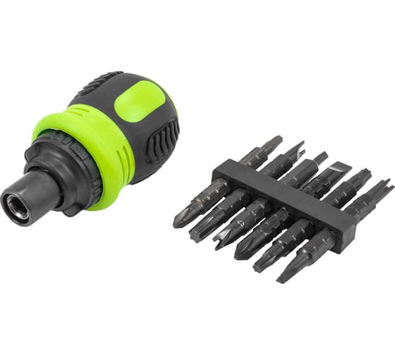 Изображение товара Отвертка реверсивная в комплекте с битами ForsLine набор FL-32807MR(62040)