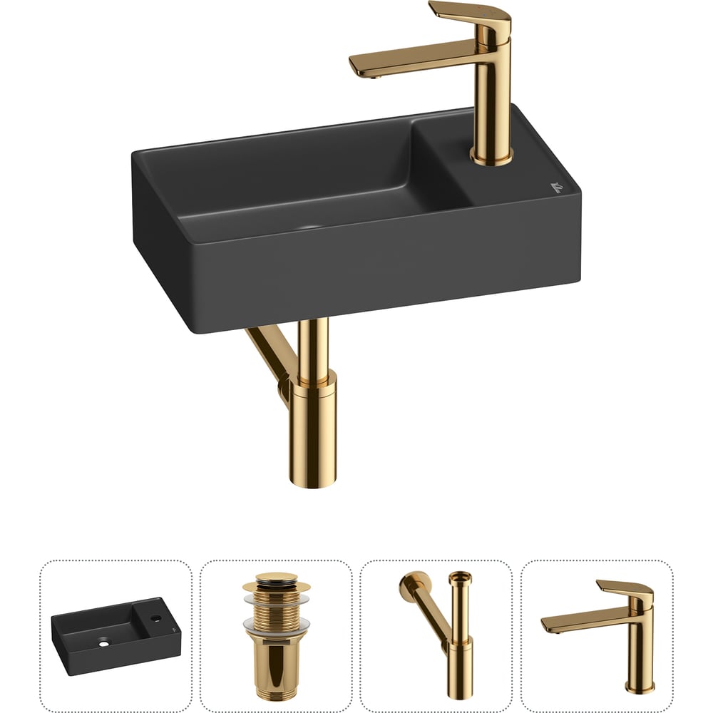 Изображение товара Мини-раковина для ванной комнаты или туалета Wellsee WC Area 20213746R