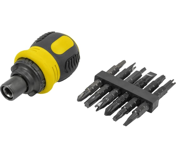 Изображение товара Отвертка реверсивная в комплекте с битами WMC TOOLS набор WMC-32807MR(62038)