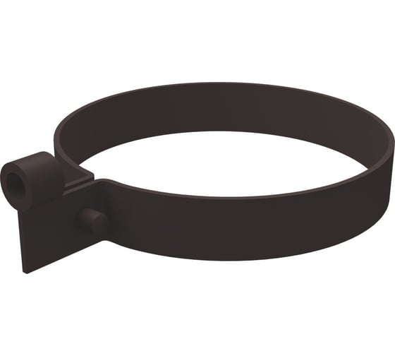 Изображение товара Хомут трубы Grand Line Lite ПВХ GL коричневый (RR32) 212378