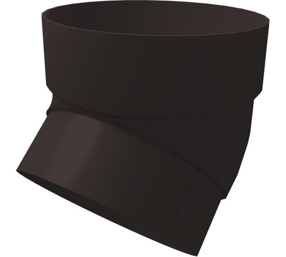 Изображение товара Колено трубы Grand Line 45 град. ПВХ GL коричневое (RR32) 212373