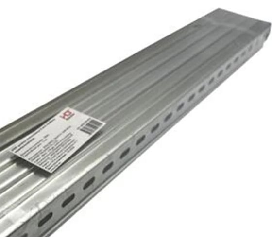 Изображение товара DIN-рейка усиленная HLT 3.5x1.5x30cм, оцинкованная, 10 штук/упаковка 086-03-030