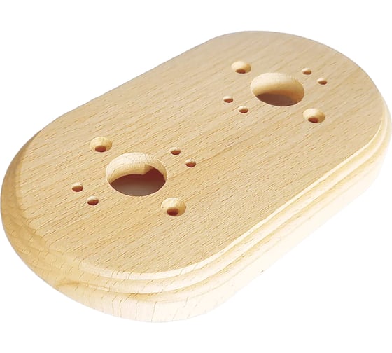 Изображение товара Накладка МЕЗОНИНЪ Ретро на оцилиндрованное бревно D240-260мм, 2-местн., сосна GE71742-00p