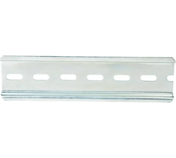 Изображение товара DIN-рейка HLT 13см, оцинкованная, 20 штук/упаковка 086-03-13