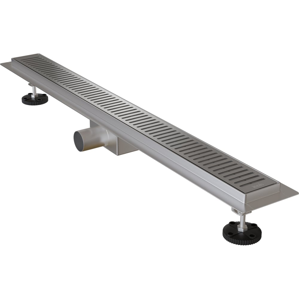 Изображение товара Лоток душевой IDDIS горизонтальный выпуск, комбинированный затвор, перфорированная решетка, 800мм, хром, 975A8SB10DZ