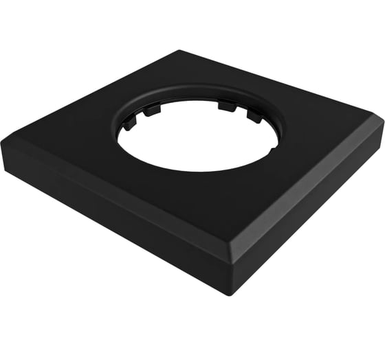 Изображение товара Рамка МЕЗОНИНЪ 1-местная пластиковая, встраиваемая, прямоуг., цвет - антрацит GE35721-58